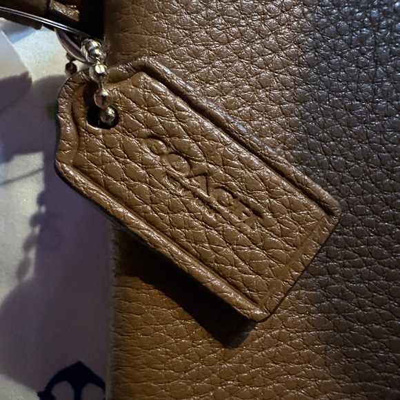 *Vintage Coach Tan Leather Wristlet*NWT* - Picture 4 of 16